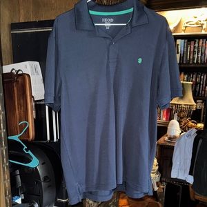 Izod Blue Polo Shirt Classic Style
